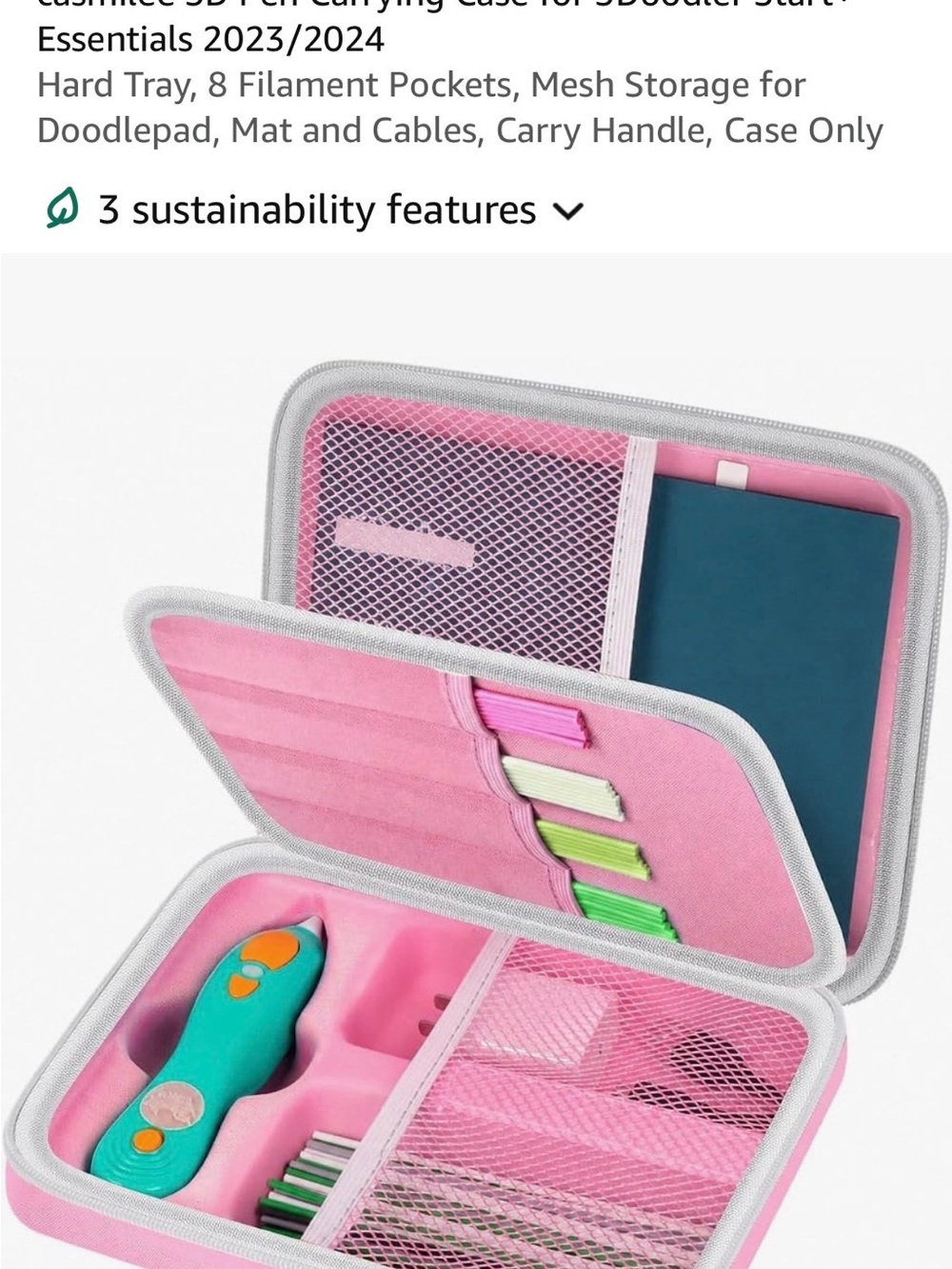 3D Doodler Pen with Case and Filament